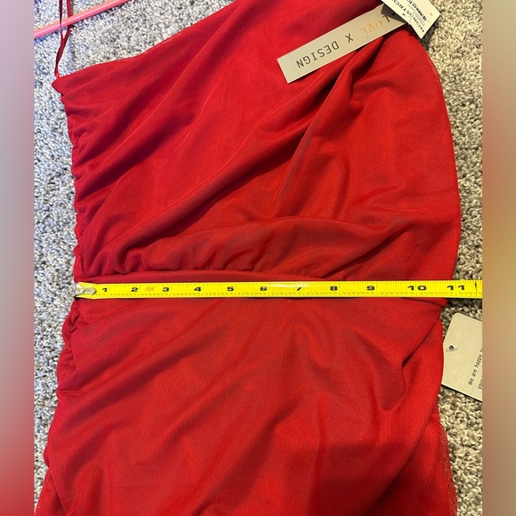 Red cocktail dress, NWT - Picture 5 of 7